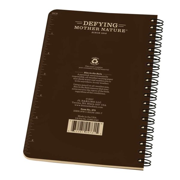 Rite in the Rain All-Weather Universal Notebook ~ 4.875″ x 7″